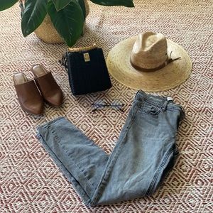 ZARA gray skinny jeans